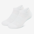 Calzini alla caviglia 35-38 in tessuto bianco traspirante per sport - maglia elasticizzata