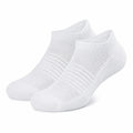 Calzini alla caviglia 35-38 in tessuto bianco traspirante per sport - maglia elasticizzata