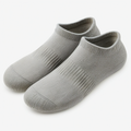 Calze alla caviglia 39-42 in tessuto grigio - stile essenziale