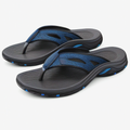 Infradito 36/37 in materiale sintetico nero/blu con suola antiscivolo