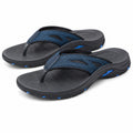 Infradito 36/37 in materiale sintetico nero/blu con suola antiscivolo